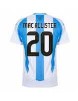 Argentina Alexis Mac Allister #20 Hjemmedrakt Copa America 2024 Korte ermer